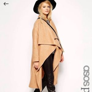 Asos Oversized coat with Drape!